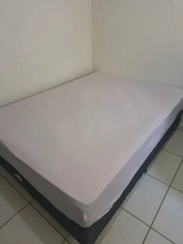 Cama box casal gazin + colchão