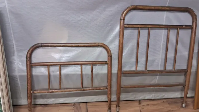 Rara Cama de Solteiro Patente decoração ou uso
