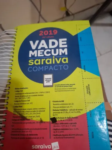 Vade meus saraiva 2019