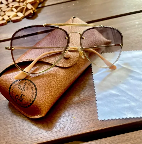Ray-Ban Blaze Aviator RB3584N Original + Estojo