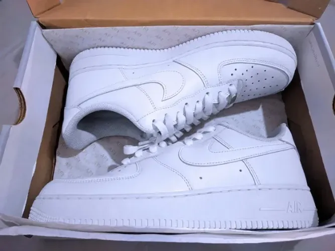 Tênis Nike Air Force 1 "07 Branco - Original, Novo (42)