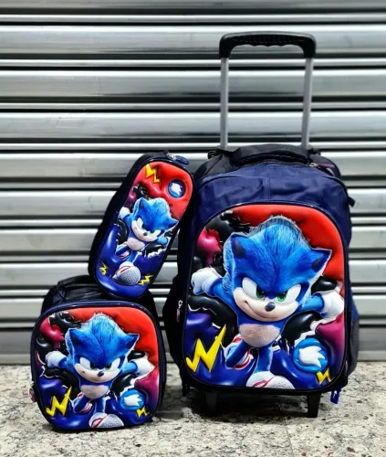 Promoção Mochila escolar com rodinhas 