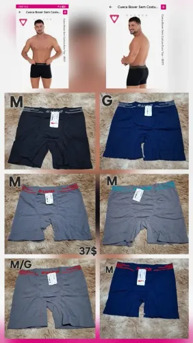 Cuecas e camisas térmicas da Romance