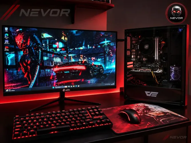 PC GAMER - RYZEN 5 4600G + ASUS RX 580 8GB + 16GB RAM + 640GB SSD
