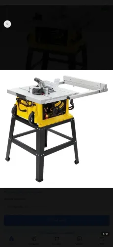 Serra De Bancada Stanley 127V ou 220V Diâmetro 10" 254mm Potência 2000W - SST2001