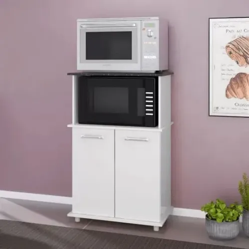 Balcão de Cozinha Isis para forno/microondas  - Entrega Rápida 