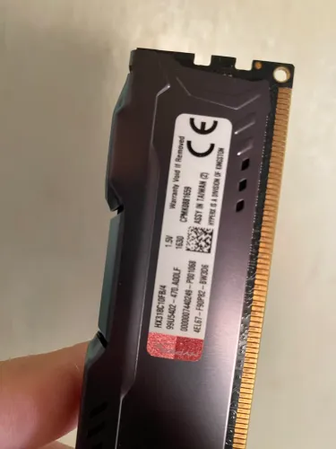 4X4GB Hyperx 1600Mhz DDR3