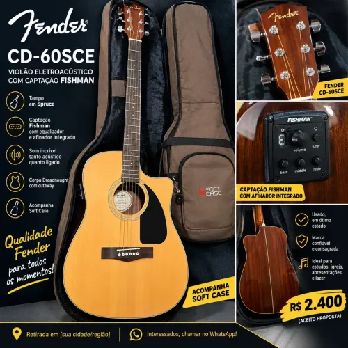 Violão Fender 