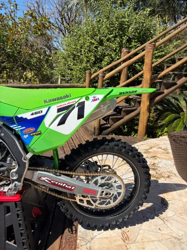 Kx 450f 2025 com apenas 25 horas originais