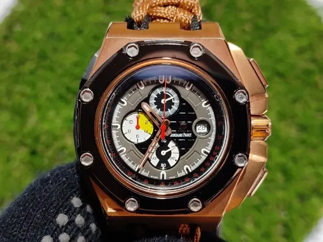 IMPERDÍVEL - Relógio Masculino de Pulso Esportivo Audemars Piguet Royal Oak Offshore