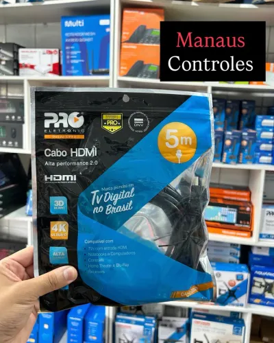 Cabo Hdmi 2.0 4K a 60Hz 5 metros