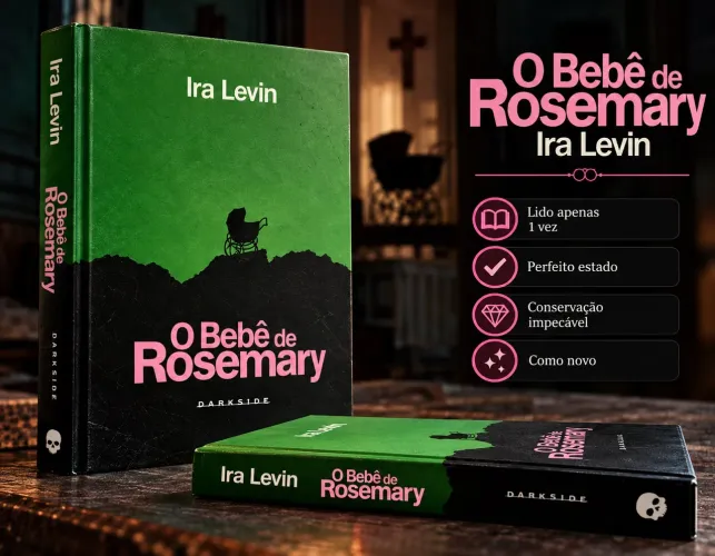 O BEBÊ DE ROSEMARY | IRA LEVIN | DARKSIDE | NOVO