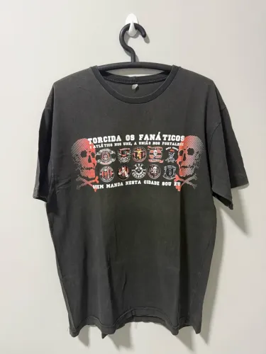 Camiseta Torcida Os Fanáticos - Núcleos - 1ª Festa de Comandos do Sul do Brasil