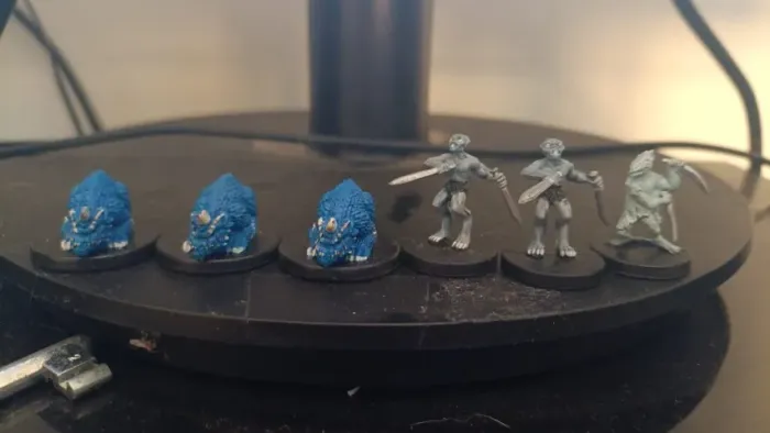 miniaturas oficias de D&D dungeons and dragons rpg