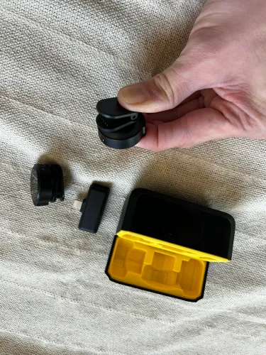 Microfone de Lapela Sem Fio Xiaomi J6 para iPhone - 2 Microfones