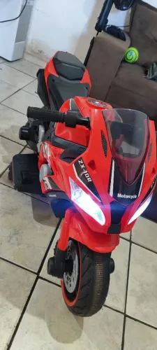 MOTO ELÉTRICA INFANTIL VERMELHA 12V