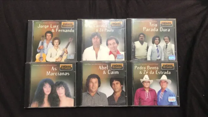 Coleção Cds Raizes Sertanejas Raros Td Excelente Estado!