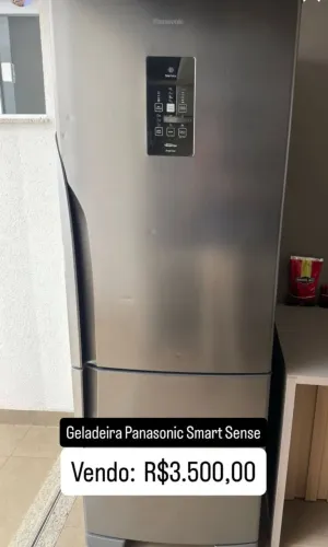Geladeira Panasonic smart sense