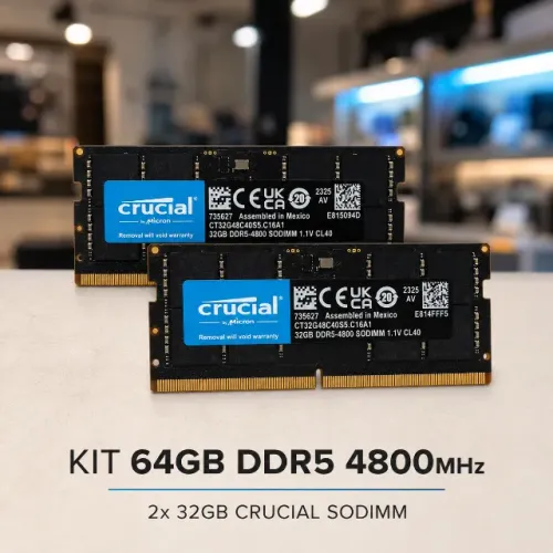 Memoria RAM 64GB DDR5 4800Mhz 
