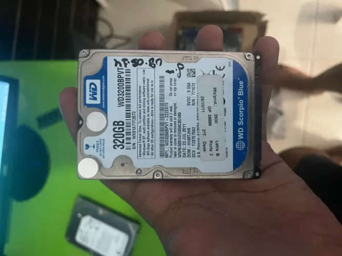 HD'S SATA 160 GB, 250GB E DE 320GB