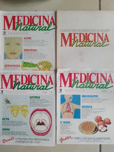 REVISTAS MEDICINA NATURAL. COLEÇÃO. 