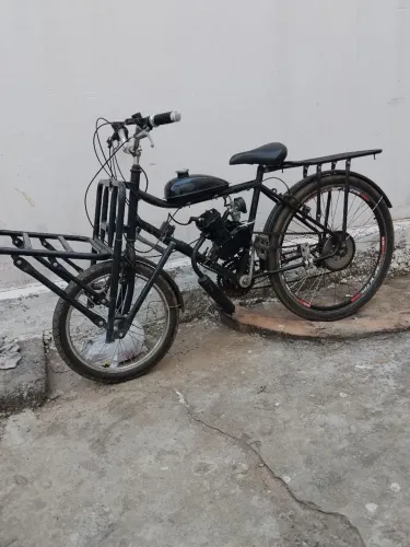 Bicicleta cargueira motorizada