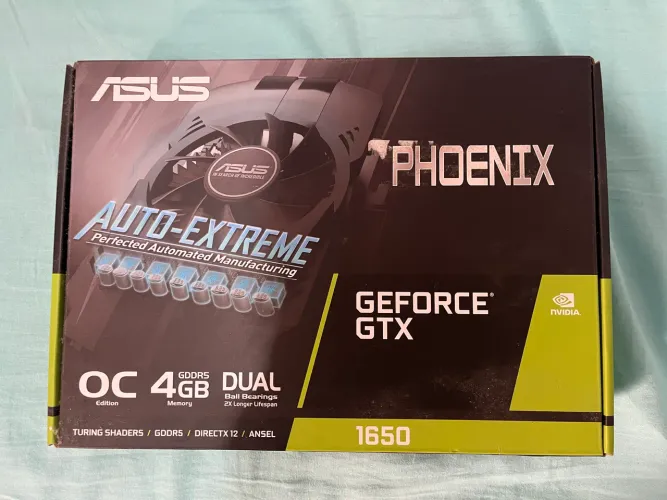 Placa de Vídeo GTX 1650 Phoenix 4GB GDDR5