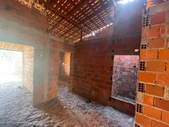 Casa no povoado Calumbi na caueira