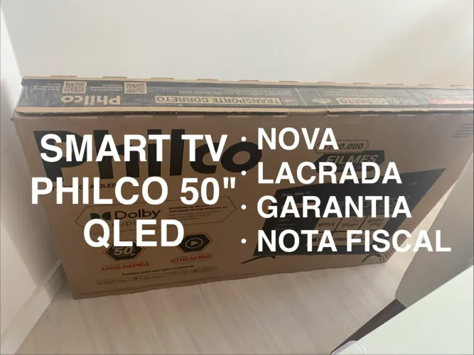Smart TV Philco QLED 50" (Lacrada)