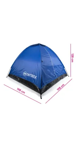 Barraca Acampamento Camping Iglu 4lugares Impermeável Ontrek Azul