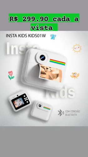 Máquina de tirar foto instantânea