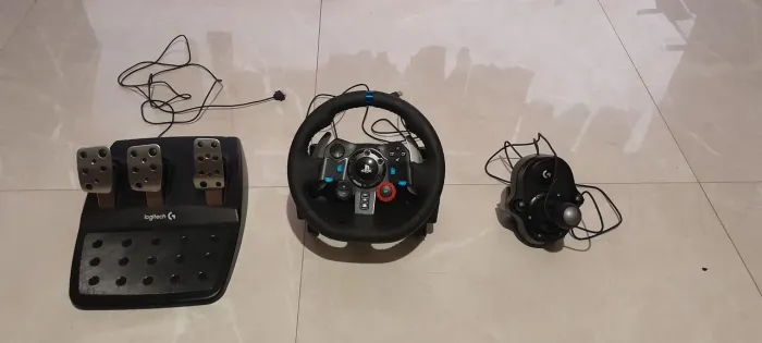 Volante G29 + Câmbio Manual + Pedal