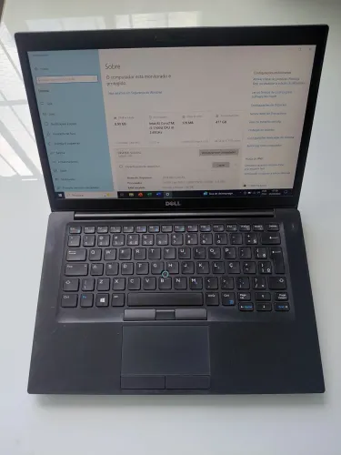 Notebook DELL latitude 7489, memoria de 8g, ssd 500g, PROCESSADOR I5-7300