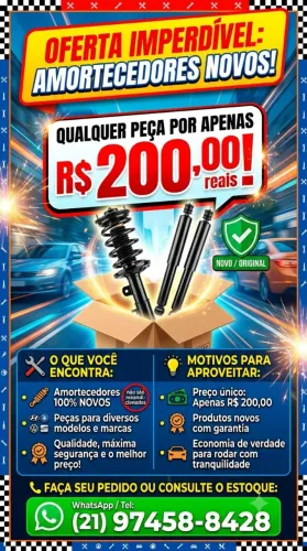 Amortecedores Novos
