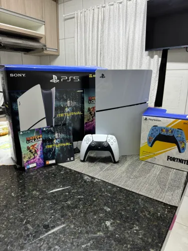 Ps5 Mídia Digital 1Tb 2 controles