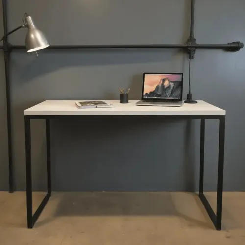 Mesa de escritório escrivaninha industrial 120cm