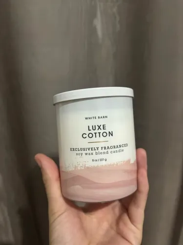 Vela Aromática Luxe Cotton