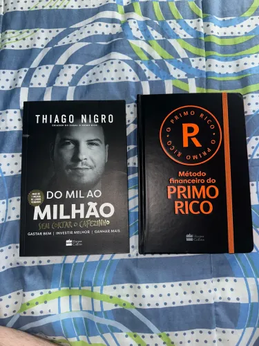 Kit livros PRIMO RICO INVESTIMENTOS NOVOS