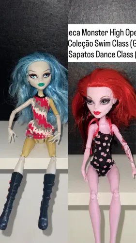 2 Bonecas Monster High Operetta e Ghoulia Yelps (G1)