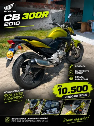 Honda CB 300r/ 300r Flex 2010