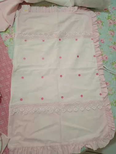 Kit berço 9 peças menina