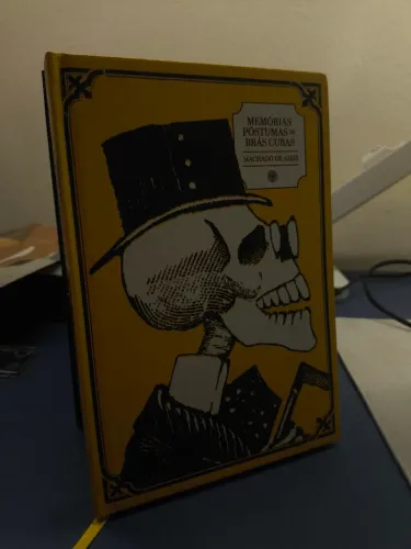 LIVRO MEMÓRIAS PÓSTUMAS DE BRÁS CUBAS, EDIÇÃO PERSONALIZADA CLUBE DE LITERATURA CLÁSSICA