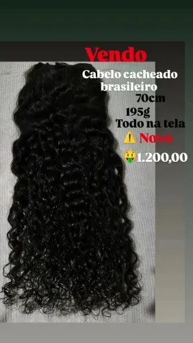 Cabelo brasileiro cacheado na tela!