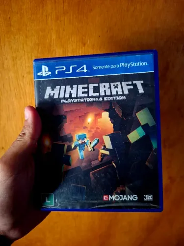 PS4 - Jogo Mídia Física - Minecraft