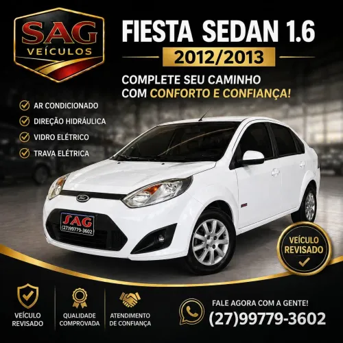 Ford Fiesta Sed. 1.6 8V Flex 4P 2013