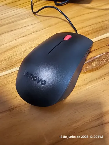 Kit Teclado e Mouse Lenovo Original USB - Sem Uso