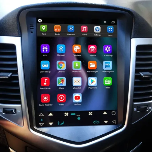 Central Multimídia Tesla para Cruze tela 9.7'