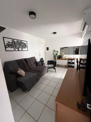 Vendo sofá cama, super novo!