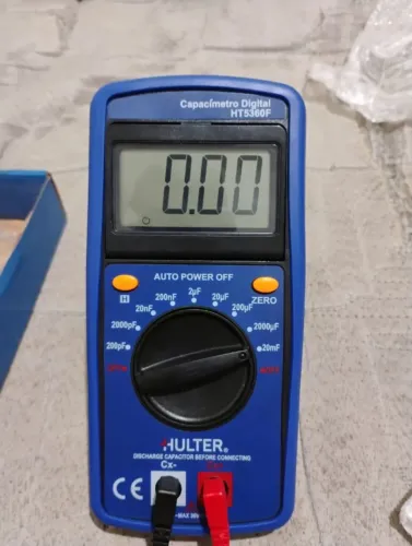 Capacimetro Digital Hulter NOVO na CAIXA