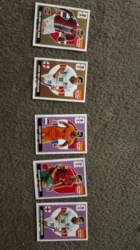 Figurinhas Legends Copa 2026 - Haaland Ouro